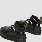Dr. Martens  Doc Blaire black platform gladiator sandals black leather size 9 EUC Photo 4