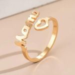Fashion Mama adjustable gold plated ring Photo 0