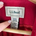 L.L.Bean Womens Double Breasted Red Wool Cashmere Peacoat Thinsulate size 12 Photo 13