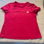 Adidas Pink Fitted Polo T-Shirt Photo 0