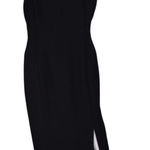 Dave and Johnny '90s Y2K  Women's Black Sleeveless Halter Rhinestone Maxi Dress 14 Photo 0