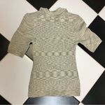 Holzweiler Knit Polo Collar Top Short Sleeve Green Spacedye Smooth Preppy sz Med Photo 10