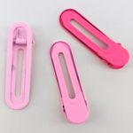 3pcs Solid Alligator Hair Clips Photo 1