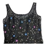 Papell Boutique Papēll Boutique Fully Beaded Floral Pink, Blue and Black Formal Gown Dress Photo 10