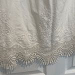 PilyQ  Barcelona Serena Lily White Lace Off The Shoulder Swimsuit Cover Up Large Photo 3