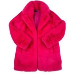 Majorelle  - Amora Faux Fur Coat in Magenta Bright Pink Photo 0