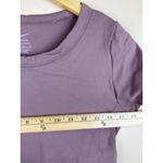 Nike One Dri-Fit Women’s Short Sleeve Cropped Top Size M Purple Brown Photo 5
