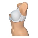 Nautica  INTIMATES 36C white ribbed bra lightly padded t-shirt bra seamless Photo 3