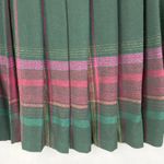 Pendleton Vtg  Wool Pleated Skirt Size 10 Heritage Preppy Dark Academia Old Money Photo 4