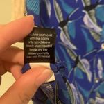 Apt. 9  Royal Blue Sparrow Pattern Lightweight Dress Shirt Business Casual Small S Photo 6