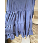 RD Style  Tiered Dress Knee Length Sundress Summer Spring 100% Cotton Ruffle Boho Photo 3