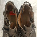 Corso Como  Buckle Studded Ankle Booties Gray Silver Shimmer Photo 6