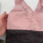 Victoria's Secret PINK Seamless Lightly Lined Racerback Sports Bra Gray Women S Photo 2