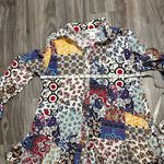 FOR THE REPUBLIC  Colorful Patchwork Blouse Photo 8