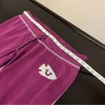 True Religion Y2K soft wide leg sweatpants, pull up elastic waist, magenta L Photo 5