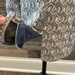 Anthropologie  Maeve Blue/White/Gold Patterned Skirt Size Small Photo 3