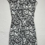 Title Nine  Black White Floral Athletic Dress Women’s S Gorpcore Mini Casual Photo 4