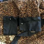 Vintage Richard Malcolm Black Unlined Mesh Lace Button Front Long Sleeve Blouse Size M Photo 7