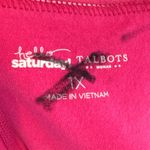 Talbots  Hello Saturday Skort Women's 1X Pink White Striped Built-In Brief Skirt Photo 6