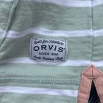Orvis Green Mint and White Striped Pullover Sweaters | Size S Photo 4