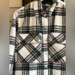 BLANK NYC  Flannel Shacket in the color/pattern "Outsider". Photo 3