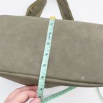 Joy Susan  Jenny Faux Suede Hobo Shoulder Bag in Stone Green Slouchy Boho Vegan Photo 7