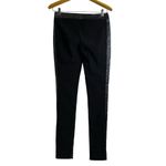Preen by Thornton Bregazzi Skinny Leather Pants Black Patchwork Womens Small Photo 1
