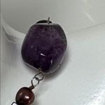 ESPINOSA 925 sterling silver Design Real amethyst stones Necklace​​ Purple Photo 4