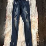 Aphrodite  AP Blue Cowgirl Fringe Festival Jean Size 9 Juniors Western Wear Photo 4