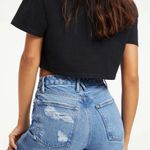 Good American Good Vintage Raw Hem Distressed Pocket Jeans NWT Photo 2