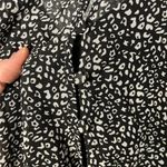 Maurice's  Women’s Sz Medium Black/White Cold Shoulder Elastic‎ Waist Dress Photo 12