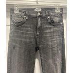 AGOLDE  Jeans Women Size 27 Hi Rise Skinny Black Distressed Stretch Denim Grunge Photo 3