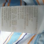 Tommy Hilfiger  12 Blue Gold Striped Rings Top Photo 2