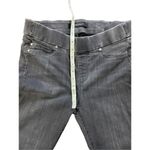 Liverpool faded washed black denim the ankle leggings pull on jeans sz 10 Black Photo 6