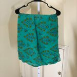 Gap  EUC Women's Green Yellow Floral Pool Wrap Sarong Skirt One Size Photo 1