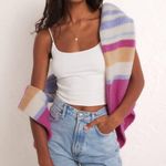 Z Supply  Chasing Sunsets Cardigan Heartbreaker Pink Size Small NWOT Photo 3