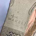 Manebi Hamptons platform espadrille slip on shoes suede womens size 38 peach tan Orange Photo 9