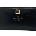 Kate Spade New York Black North Court Bow Stacy Wallet Photo 0