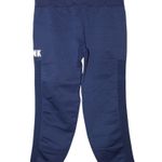 PINK - Victoria's Secret Women's  Blue Pull On Athletic Cropped Ankle Pants Size M Photo 1