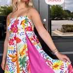 Farm Rio  White Good Vibes Maxi Dress Photo 3
