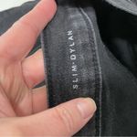 Articles of Society  Black Acid Wash Dylan Slim Jeans Womens 31 Denim Zip Fly Photo 6
