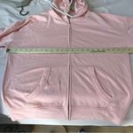 Lou & grey Coral Cozy Cotton Terry Zip Hoodie Dolman Sleeves Loungewear Size S Photo 9