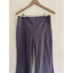 Athleta Salutation Stash Flare Pants Dusk Violet Purple Size Large Photo 6