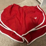 Varsity Red Athletic Shorts Photo 0
