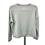 Madewell MWL Superbrushed Contrast Stitched Easygoing Sweatshirt Womens Size XS Photo 3