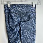 Zyia Women’s ‎ Active Size 4 Cheetah Print Cropped High Waisted Scrunch Legging Photo 3