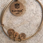 ALEX AND ANI MIAMI DOLPHINS NFL OFFICIAL  BRONZE BANGLE BRACELET ONE SIZE FITS MOST Photo 3