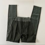 Paige Leather Leggings Green Paloma S Ponte Panel Pants Photo 7