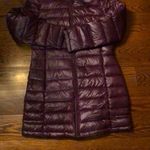 Calvin Klein Women’s Wine Quilted Hooded Parka Sz Small Photo 8