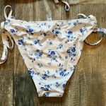 Floral Blue and White Bikini Set Size XXS Photo 4